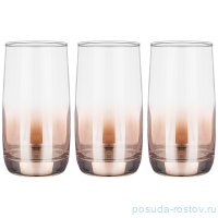 Стаканы для воды 330 мл 6 шт &quot;Медовый /Омбре&quot; / 250876