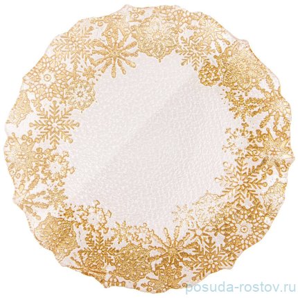 Тарелка 21 см &quot;Snow gold&quot; / 259925