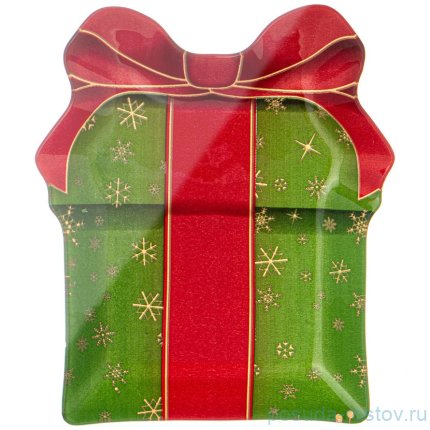 Блюдо 25 см подарок &quot;winter story /рождественская сказка&quot; / 355070