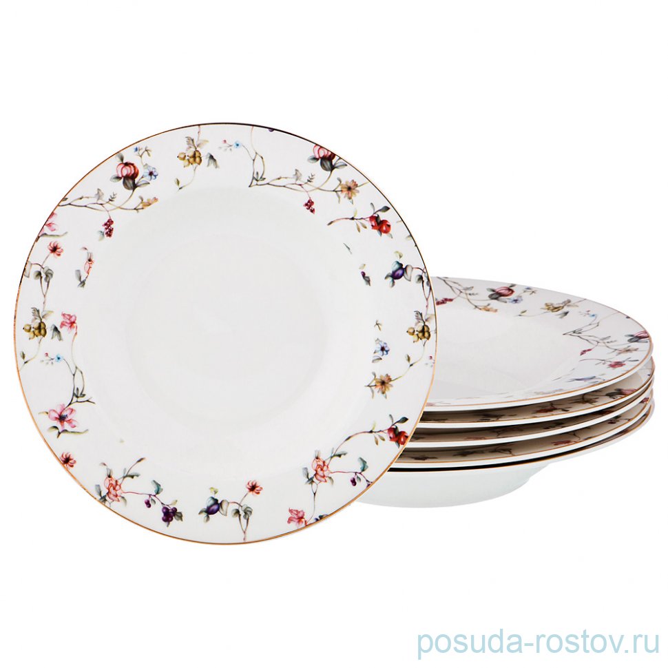 Набор тарелок 21,5 см 6 шт глубокие "Вайлд" / 189572 Набор тарелок 21,5 см 6 шт глубокие "Вайлд" / 189572