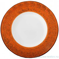 Тарелка 25,5 см глубокая оранжевая &quot;Splash&quot; / 261826