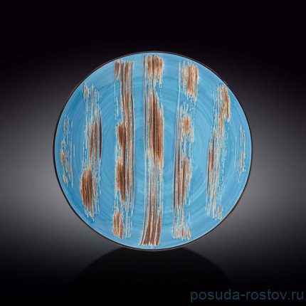 Тарелка 28 см голубая &quot;Scratch&quot; / 261495