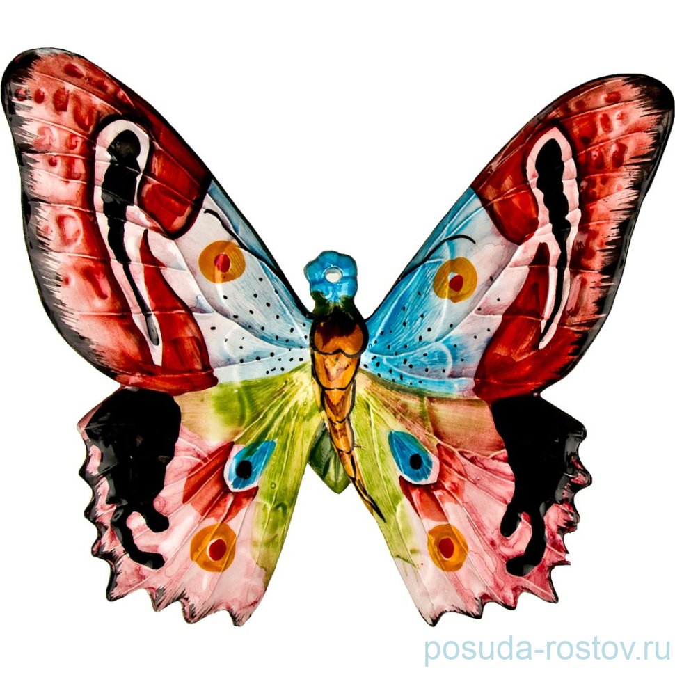 Панно настенное 22 х 20 см "бабочка" / 170569 Панно настенное 22 х 20 см "бабочка" / 170569