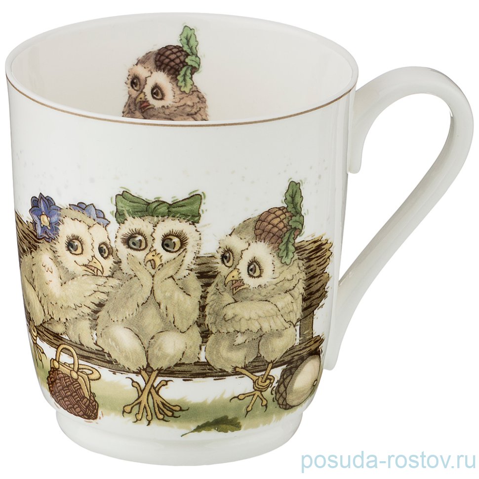 Кружка 340 мл "Совы" / 208658 Кружка 340 мл "Совы" / 208658