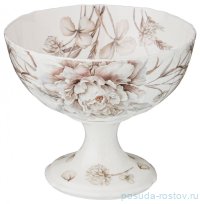 Ваза для конфет 13 х 11 см н/н &quot;Белый цветок&quot; / 230692