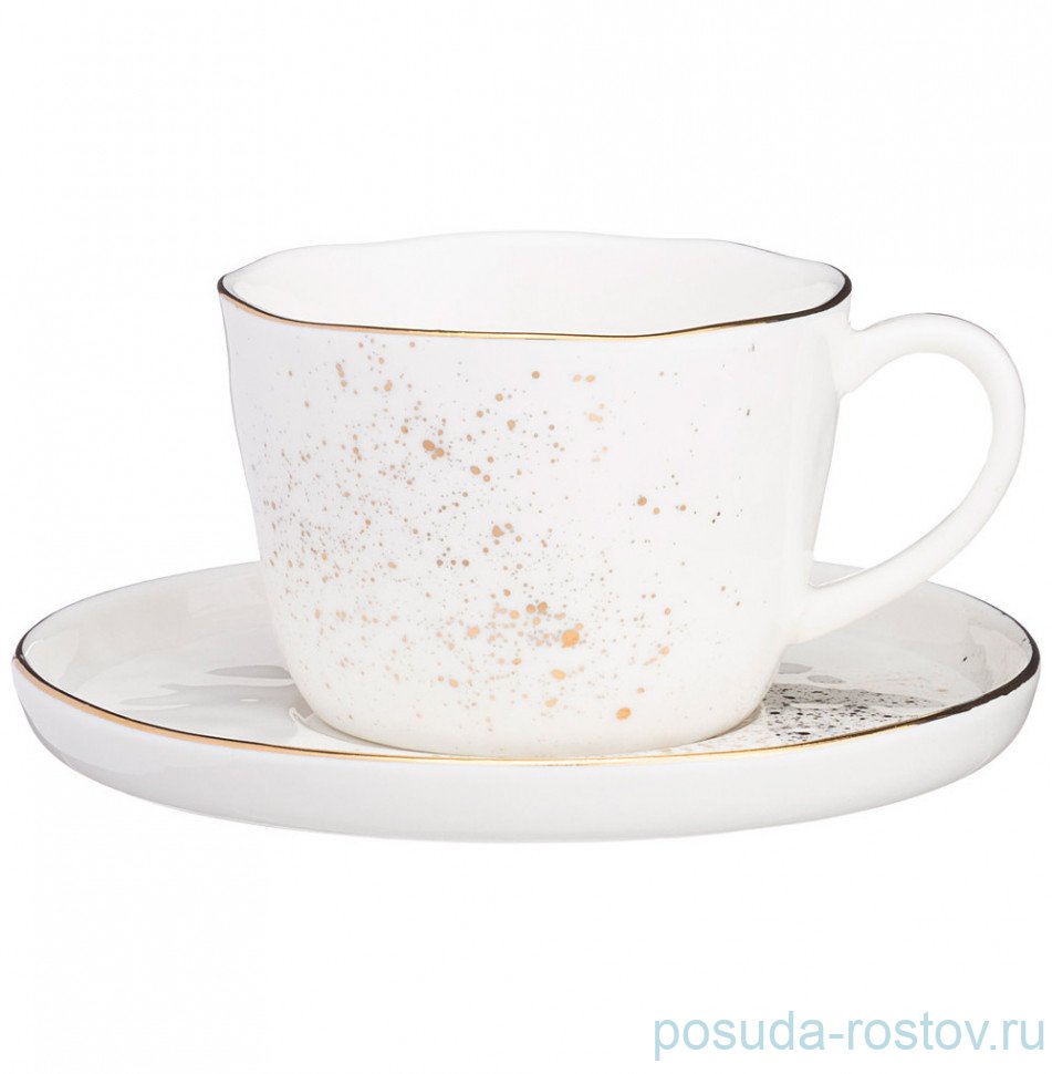 Чайная пара 200 мл 1 шт "Gold" / 235759 Чайная пара 200 мл 1 шт "Gold" / 235759