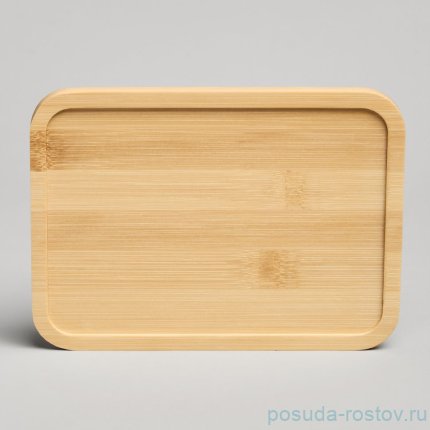 Масленка 17 х 12,5 х 8 см на деревянной подставке &quot;Meadow&quot; / 374238