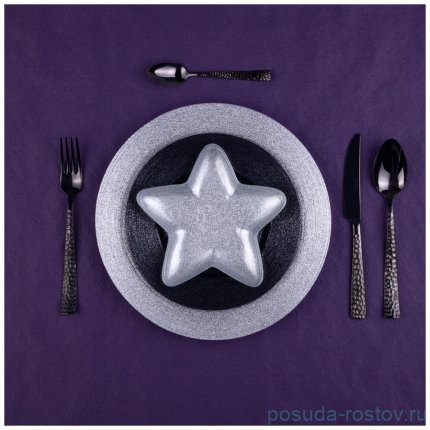 Тарелка 28 см &quot;Miracle black shiny&quot; / 226061