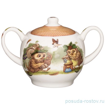 Сахарница 400 мл &quot;Совы&quot; / 258741