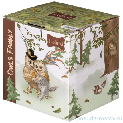 Сахарница 400 мл &quot;Совы&quot; / 258741