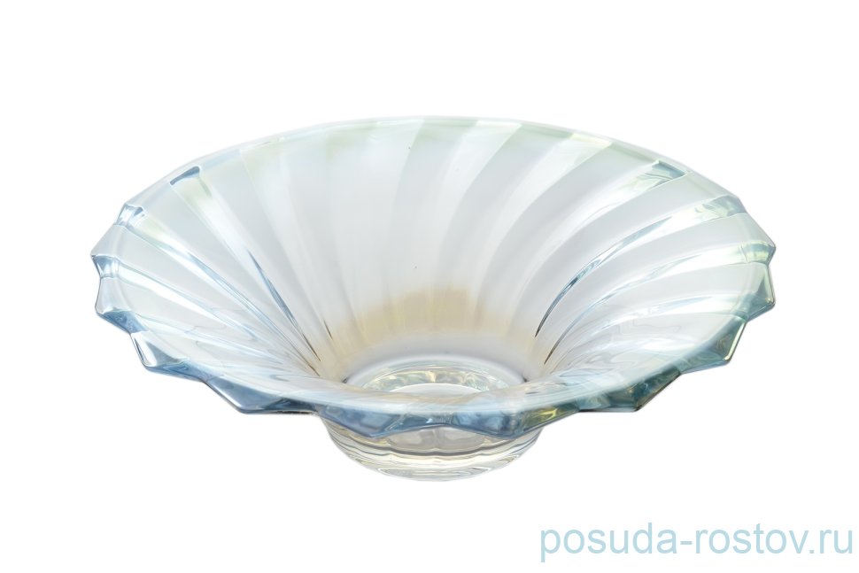 Ваза для фруктов 35 см "Пикадилли /янтарно-зеленая" R-G / 131158