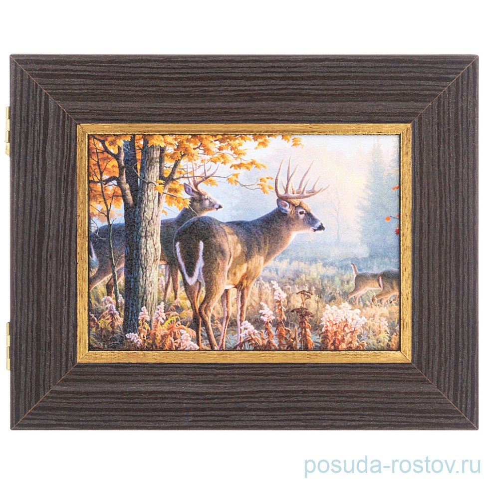 Ключница 13 х 18 см "Олени" / 271565 Ключница 13 х 18 см "Олени" / 271565