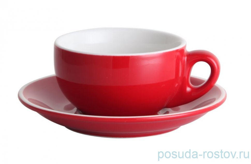 Чайная пара 220 мл 6 шт "Barista /Красная" / 319827 Чайная пара 220 мл 6 шт "Barista /Красная" / 319827
