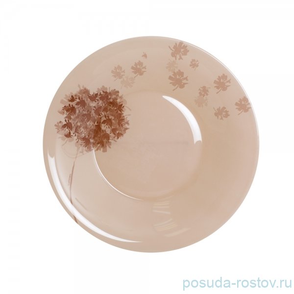 Тарелка 21 см глубокая "Стелла /Шоколад" / 165139