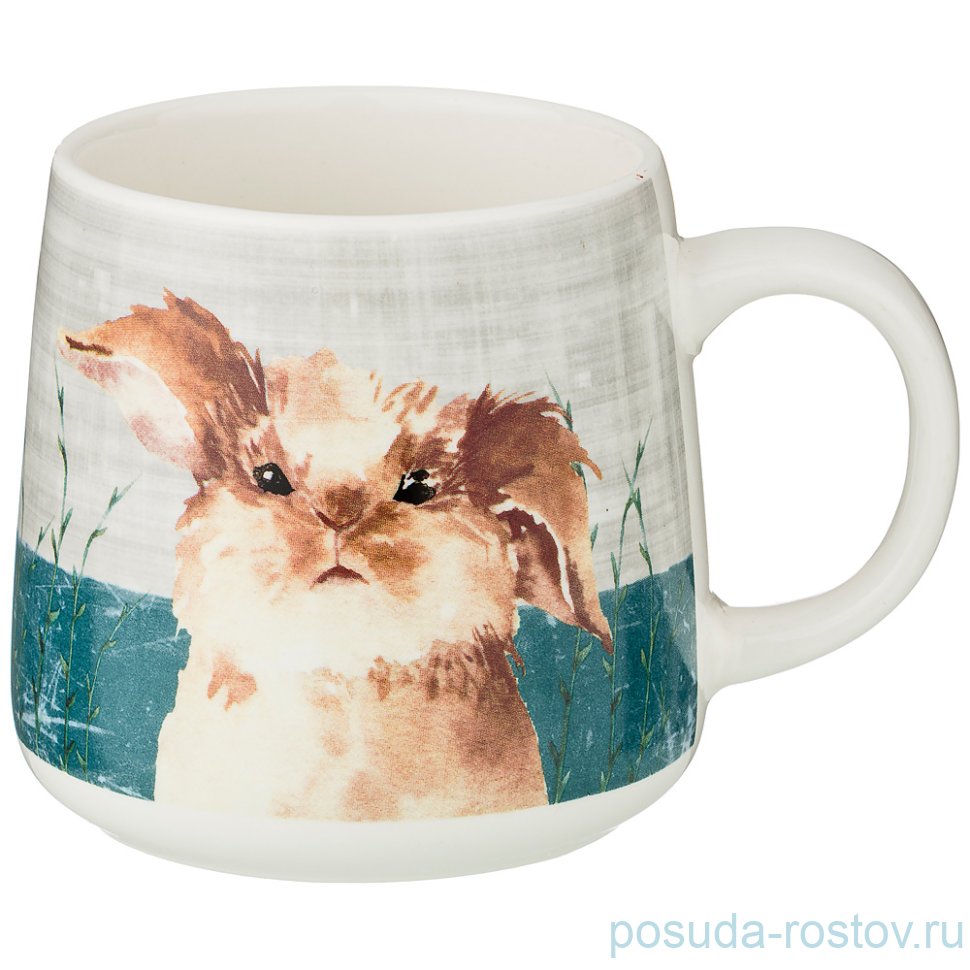 Кружка 380 мл "лесная сказка /заяц" / 210553 Кружка 380 мл "лесная сказка /заяц" / 210553