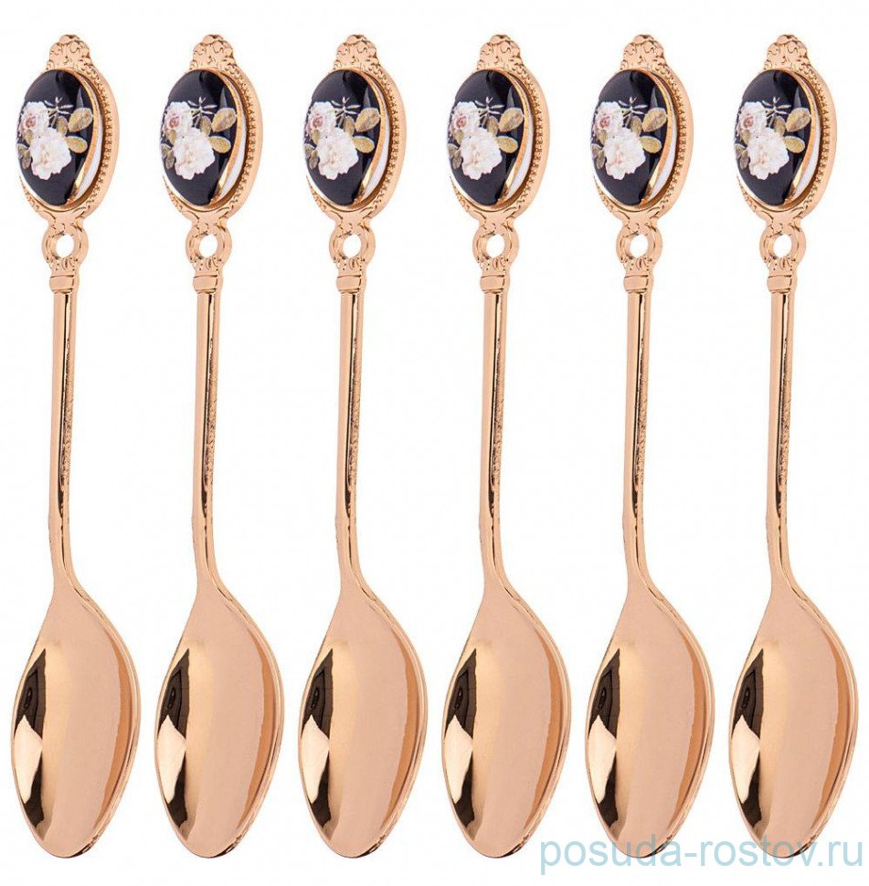 Столовые приборы 6 предметов Чайные ложки "Belle /Кобальт" / 274767