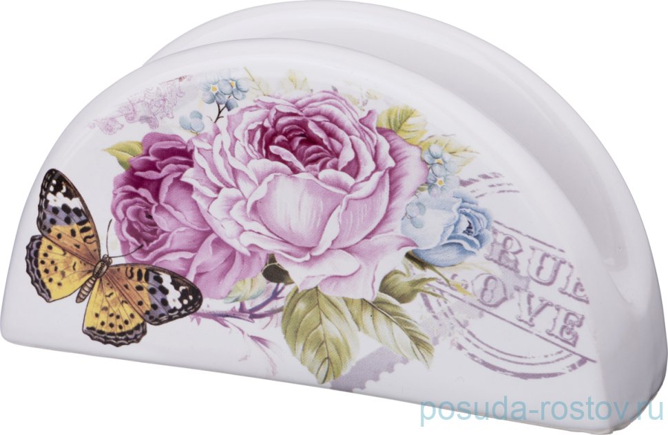 Салфетница 13,5 см "романтика" / 190205 Салфетница 13,5 см "романтика" / 190205