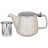 Заварочный чайник 500 мл с металлическим ситечком и крышкой светло-серый &quot;Luster&quot; / 228665