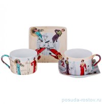Набор чайных пар 180 мл 2 шт &quot;Мода&quot; / 194976