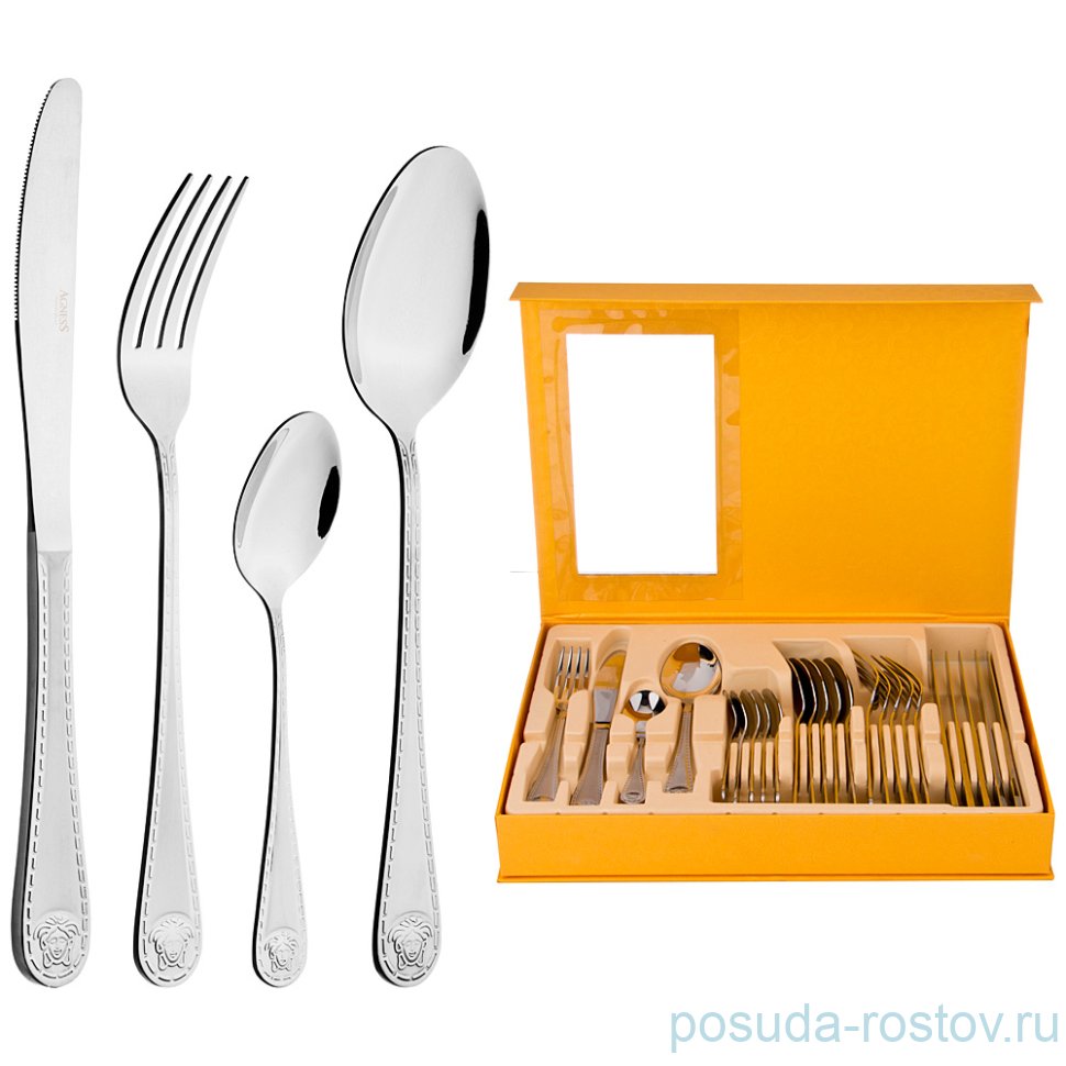 Столовые приборы 24 предмета на 6 персон "agness" / 197705