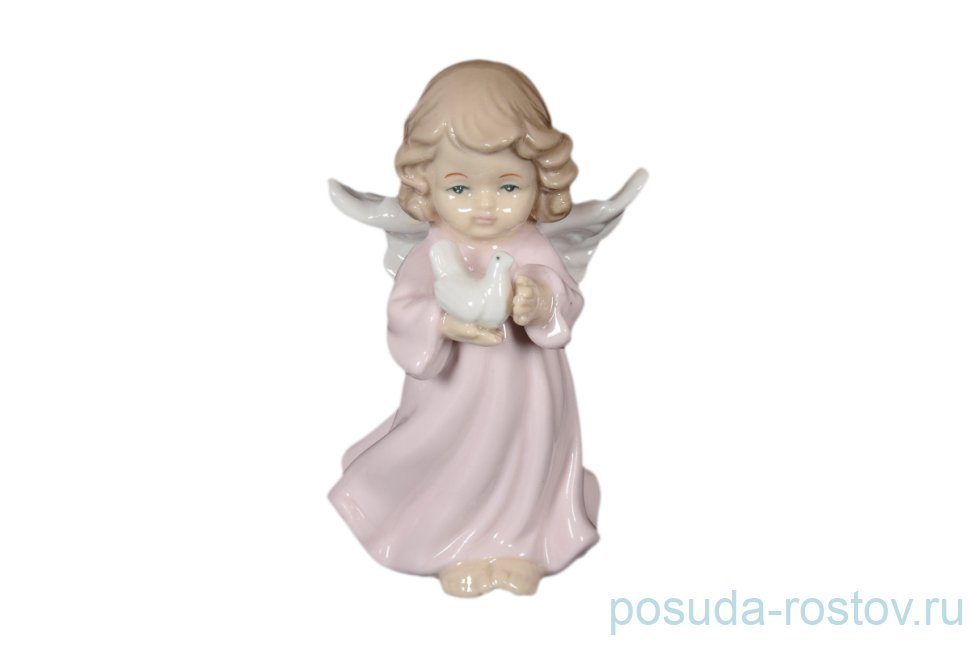 Статуэтка "Ангелочек с голубем" / 124359 Статуэтка "Ангелочек с голубем" / 124359