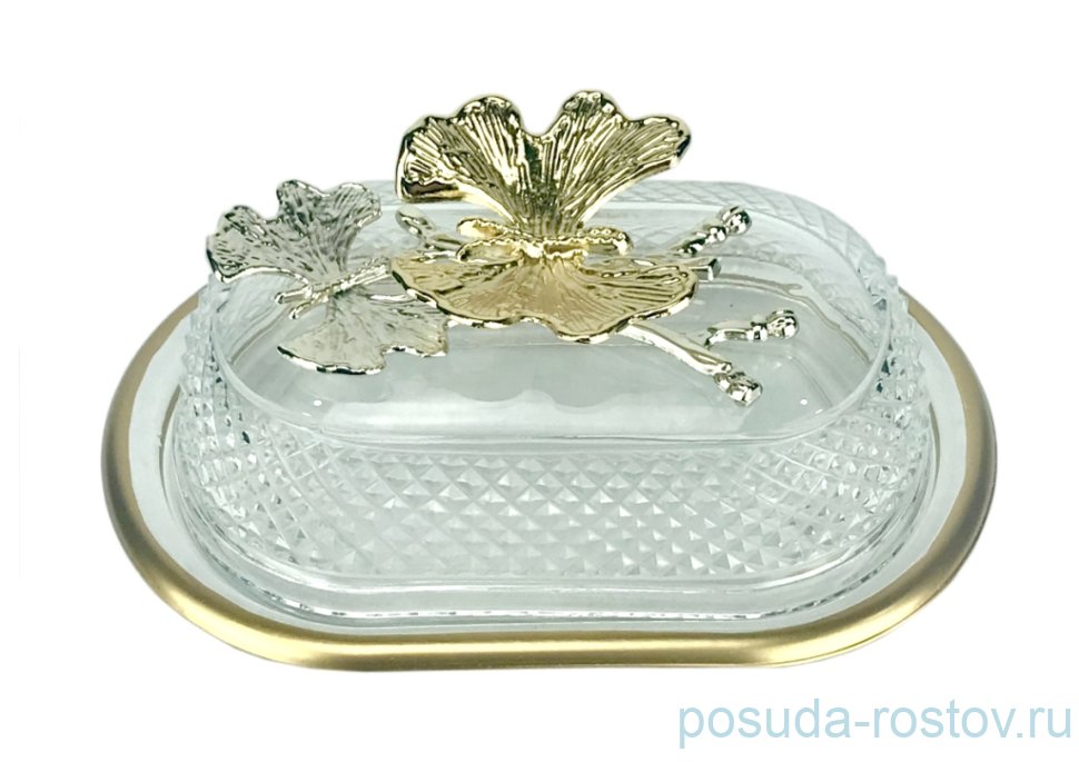 Маслёнка 20 см "Барок /Бабочки" / 252947 Маслёнка 20 см "Барок /Бабочки" / 252947