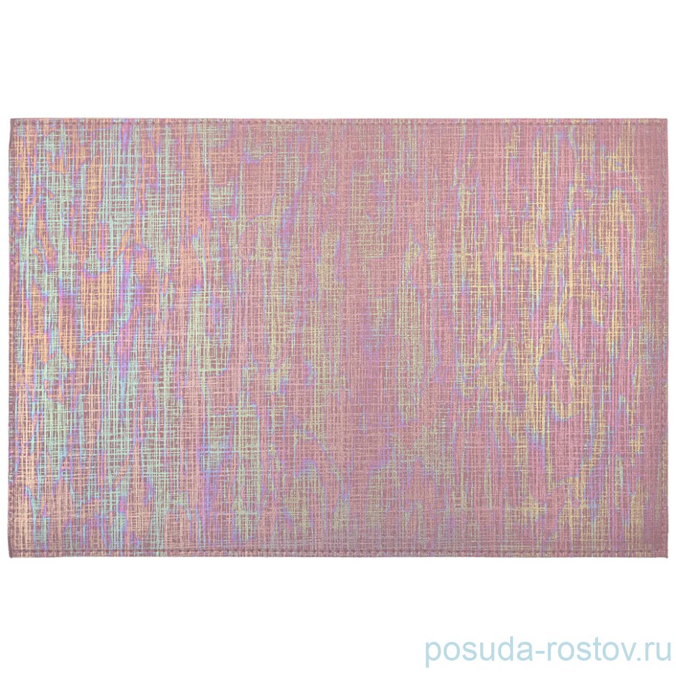 Подстановочная салфетка 45 х 30 см двухслойная "феерия /розовый жемчуг" (4шт.) / 231582