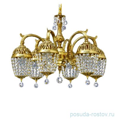Люстра 6 рожковая Prousek "Проусек" 66 x h 46 x 10 кг / 119076 Люстра 6 рожковая Prousek "Проусек" 66 x h 46 x 10 кг / 119076