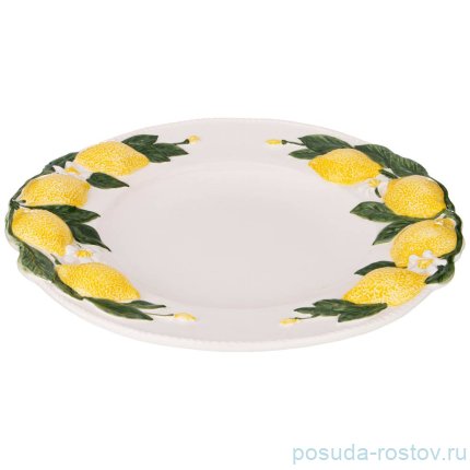 Блюдо 36 см круглое &quot;Лимоны&quot; / 215384