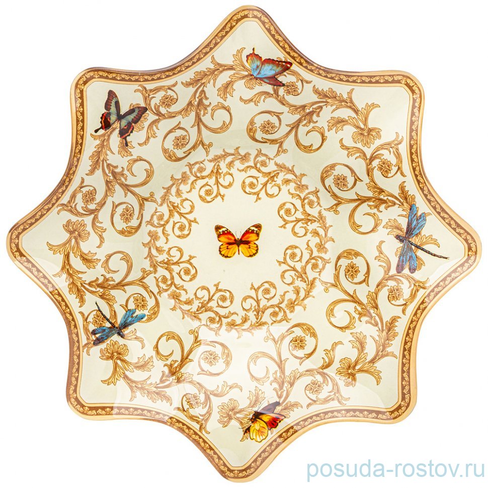 Салатник 29 х 29 х 5 см "Monogram" (4шт.) / 346361