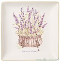 Блюдо 28 х 28 х 4 см квадратное &quot;Душа прованса&quot; / 295136