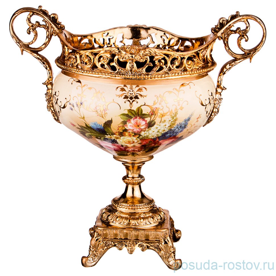 Фруктовница 28 х 42 см с ручками н/н / 252351 Фруктовница 28 х 42 см с ручками н/н / 252351