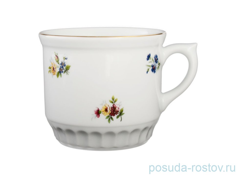 Кружка 530 мл "Сельская /Мелкие цветы" / 012528