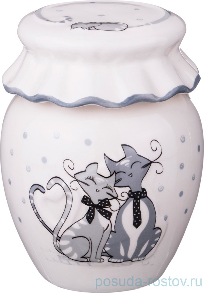 Банка для сыпучих продуктов 400 мл "Ля мур /Agness" / 191555