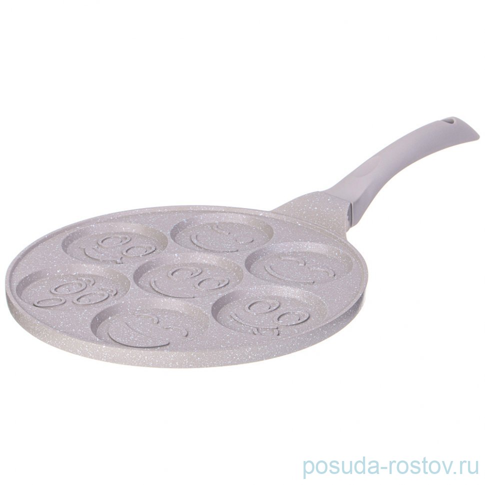 Сковорода для оладий 26,5 см с антипригарным покрытием Agness / 355276