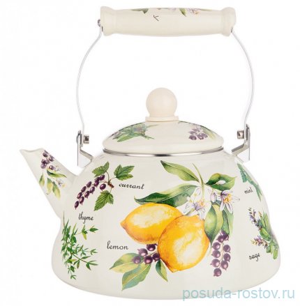 Чайник 3 л эмалированный &quot;секретные ингредиенты&quot; / 270661