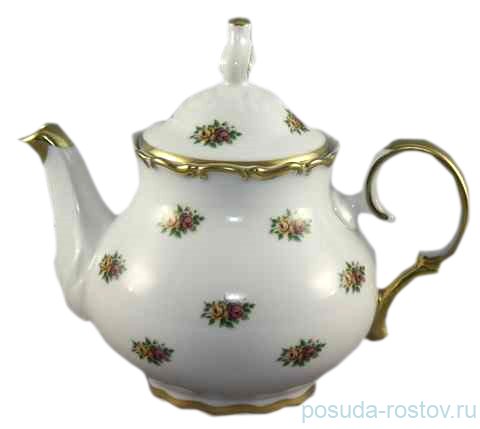 Заварочный чайник 500 мл Bohemia Porcelan Moritz Zdekauer 1810 s.r.o. "Анжелика /Маленькие розочки" / 033805 Заварочный чайник 500 мл Bohemia Porcelan Moritz Zdekauer 1810 s.r.o. "Анжелика /Маленькие розочки" / 033805