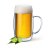 Кружка для пива 500 мл с двойными стенками &quot;Simax /Без декора&quot; / 210230