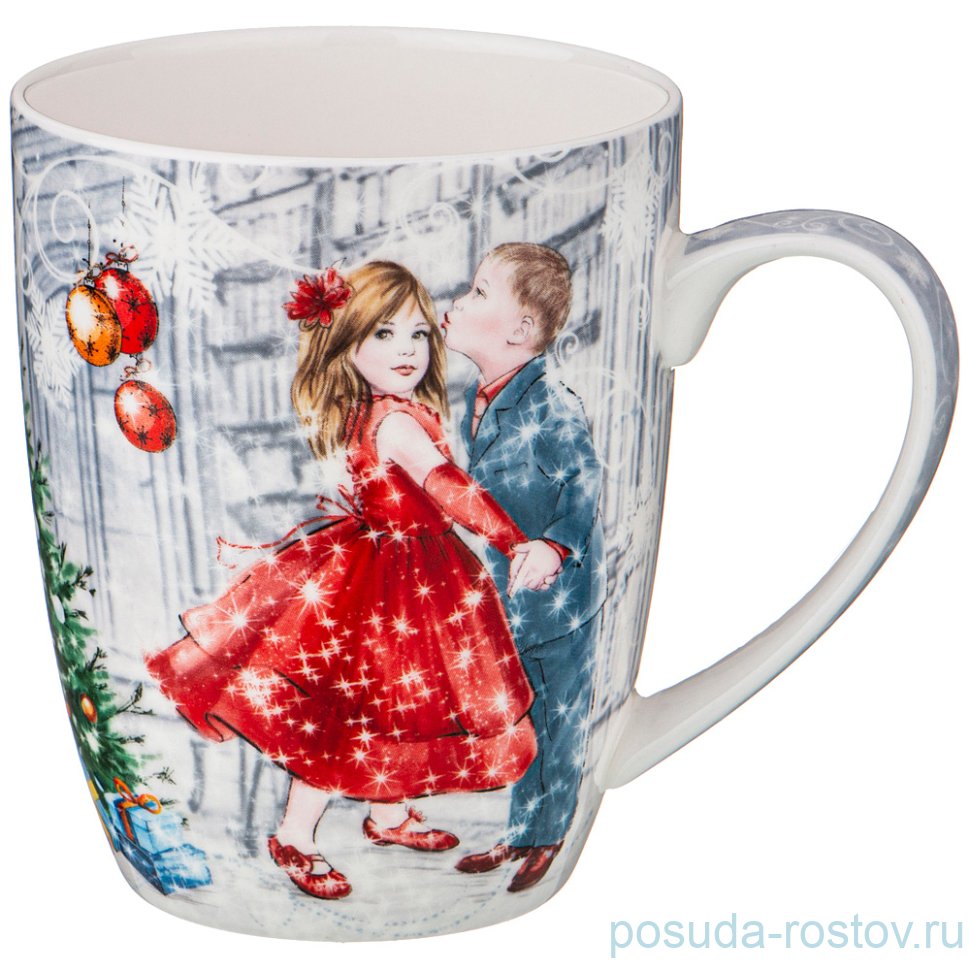 Кружка 400 мл "с новым годом!" / 228612