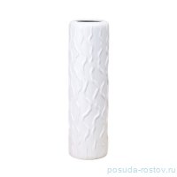 Ваза для цветов 13,5 х 46 см белая &quot;Ностальжи&quot; / 346427