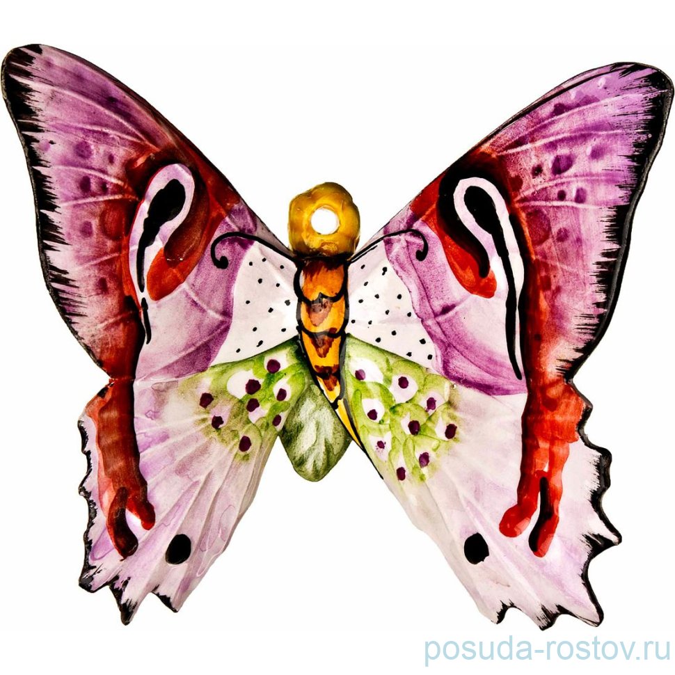 Панно настенное 14 х 15 см "бабочка" / 170560 Панно настенное 14 х 15 см "бабочка" / 170560