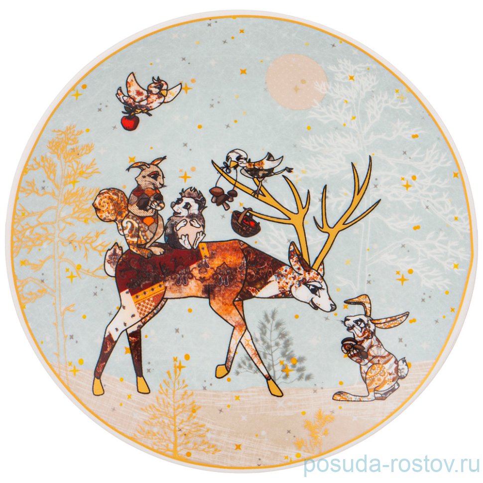 Тарелка 19 см "Пэчворк" (4шт.) / 262283