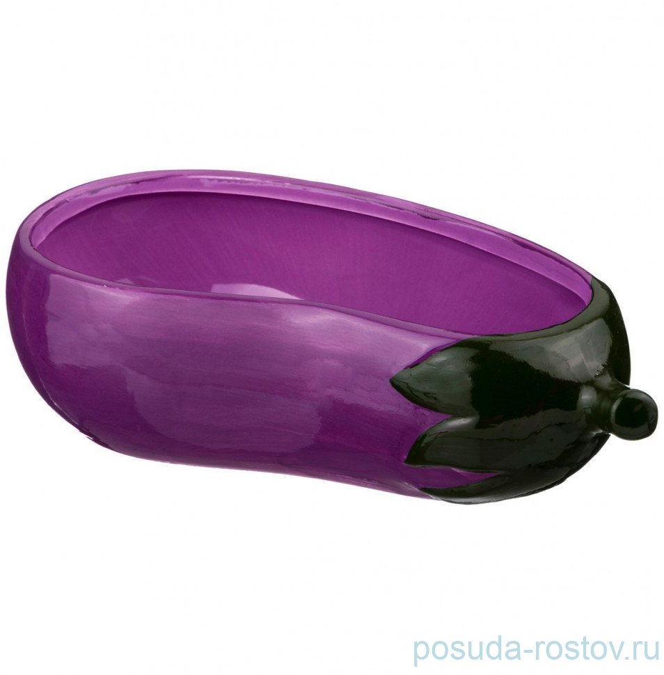 Блюдо для запекания 21 х 12 см 550 мл "Баклажан /Agness" / 191567