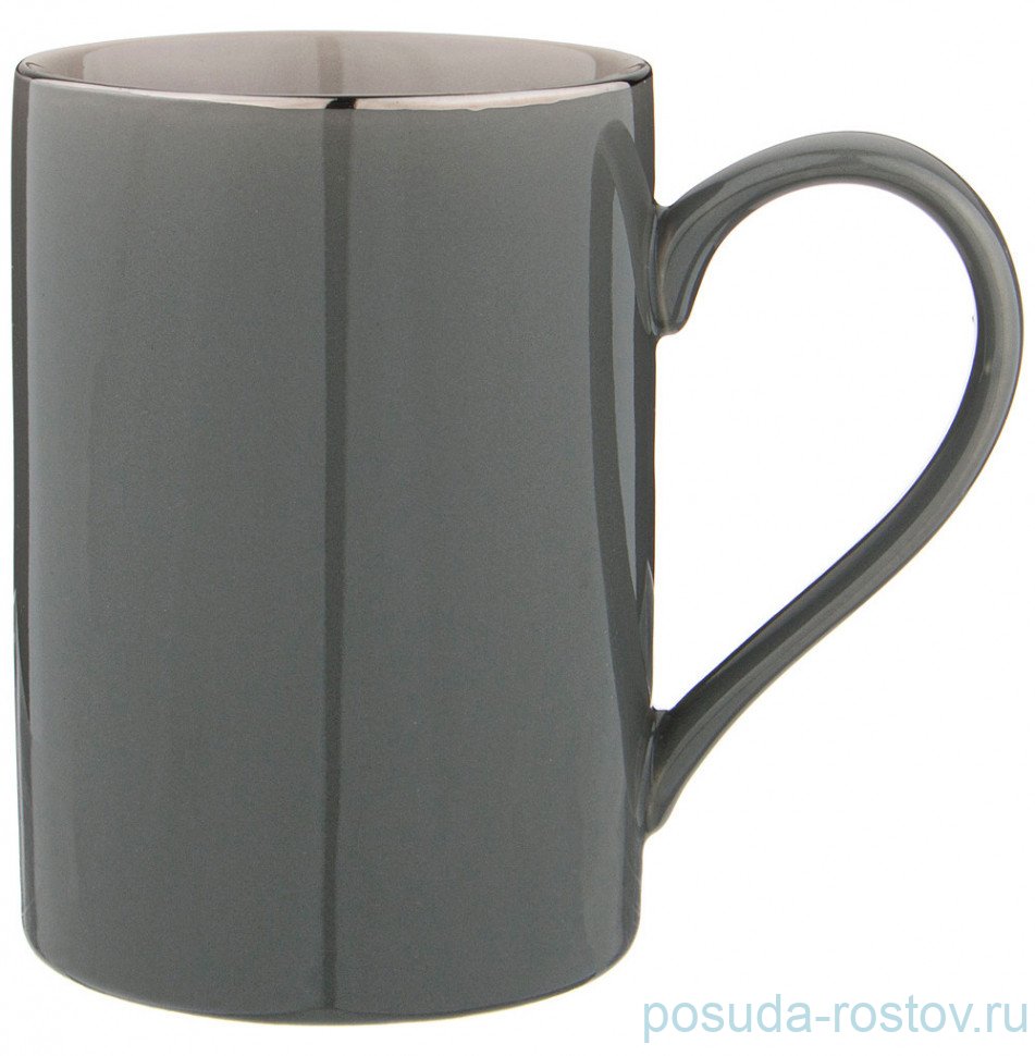 Кружка 300 мл "дымчато-серая /платина" / 269405 Кружка 300 мл "дымчато-серая /платина" / 269405