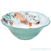 Салатник 19 х 7 см 600 мл &quot;Лесная сказка /Заяц /В зимнем лесу&quot; / 262048