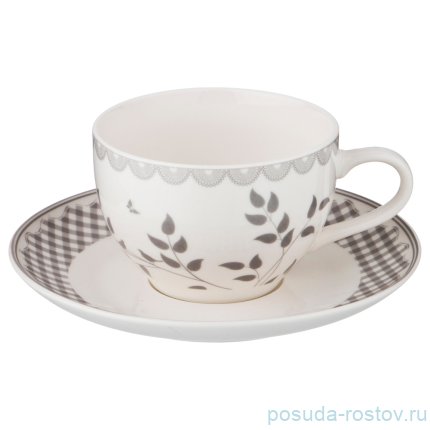 Набор чайных пар 250 мл 6 шт &quot;Соловьи&quot; / 192268
