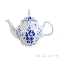 Заварочный чайник 1,2 л &quot;Бернадотт /Синие розы&quot; (с дырочками) / 157081
