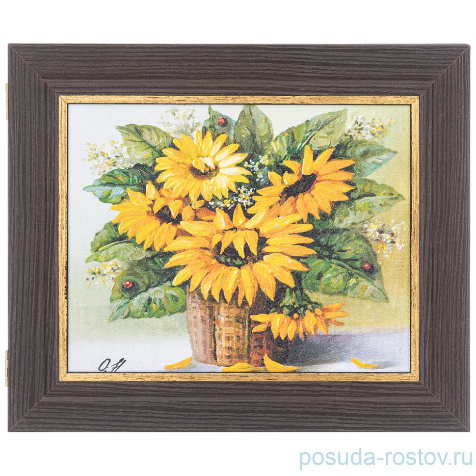 Ключница 20 х 25 см "Подсолнухи" / 271568 Ключница 20 х 25 см "Подсолнухи" / 271568