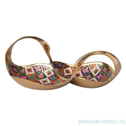 Блюдо сервировочное лебедь диаметр=20см / 364377