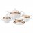 Чайный сервиз на 6 персон 15 предметов &quot;Богема&quot; / 191085